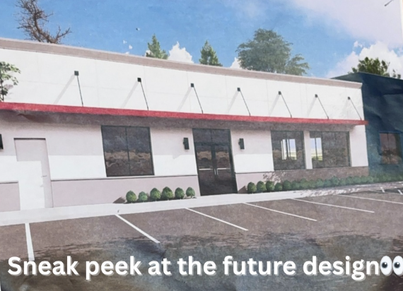 Sneak peek at the future design.